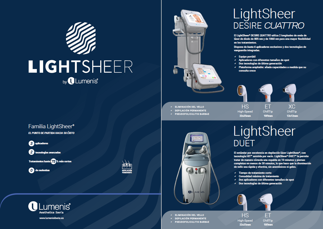 catálogo LightSheer